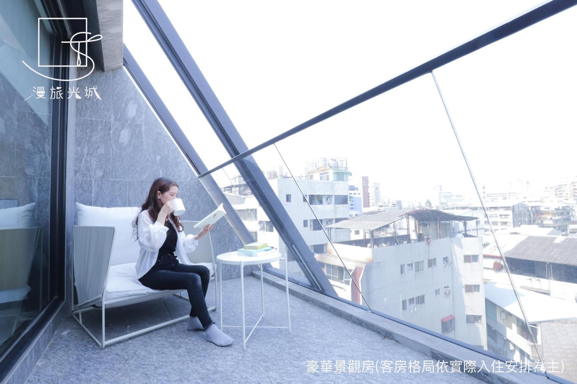 Slow Town Hotel-Glowing Taichung Zimmer foto