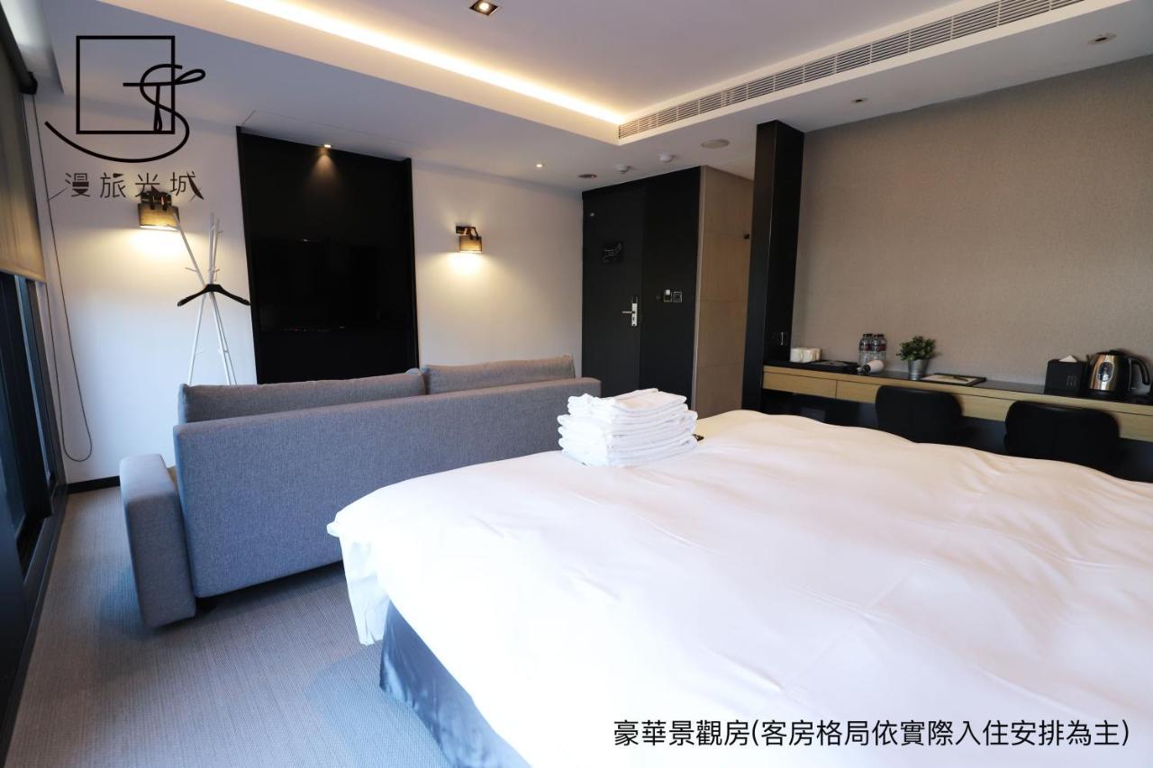 Slow Town Hotel-Glowing Taichung Exterior foto